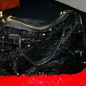 Sequin purse